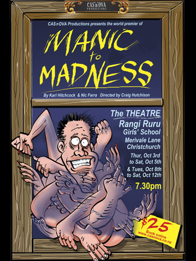 Poster - Manic to Madness